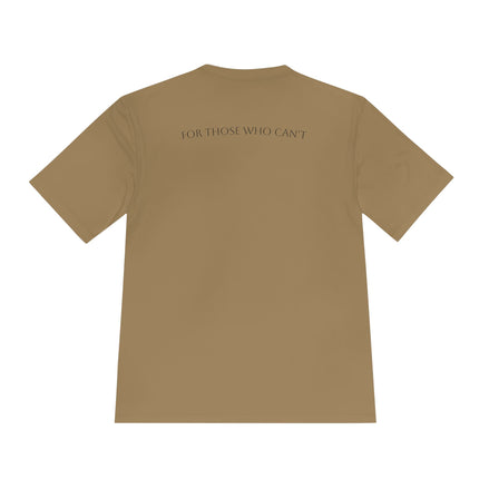 TAN TEE- MOISTURE WICKING